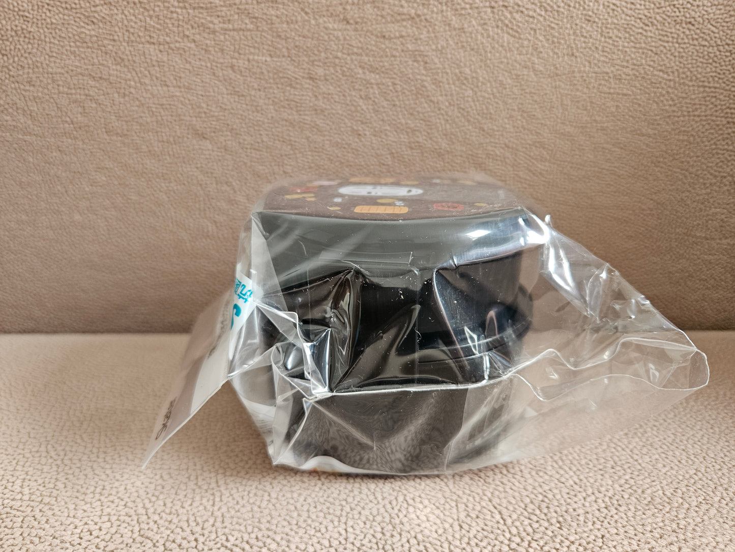 Skater Spirited Away 2 Tier Round Bento Lunch Box with Folk (500m)