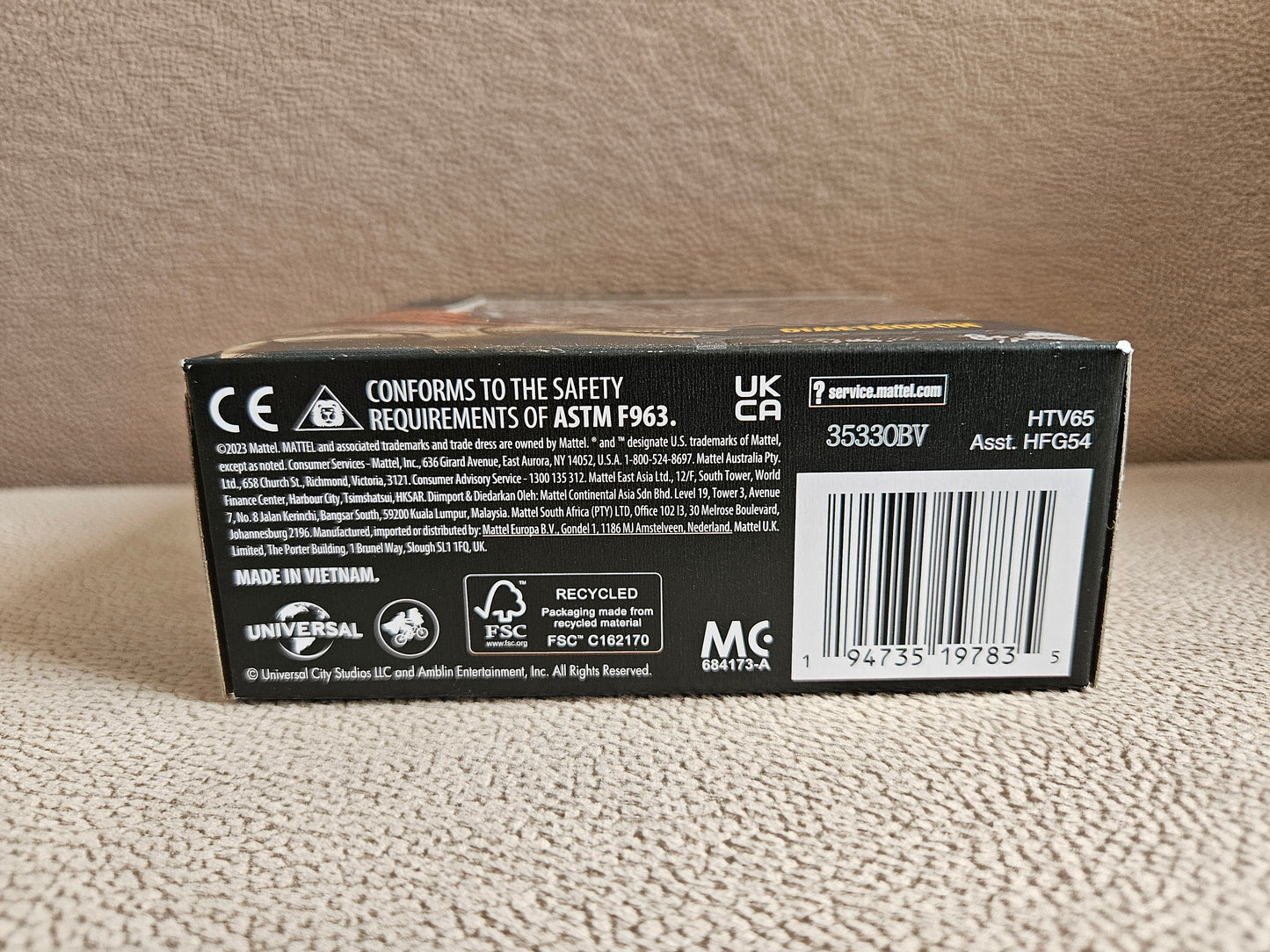 Mattel Jurassic World Hammond Collection Dimetrodon & Delta Velociraptor
