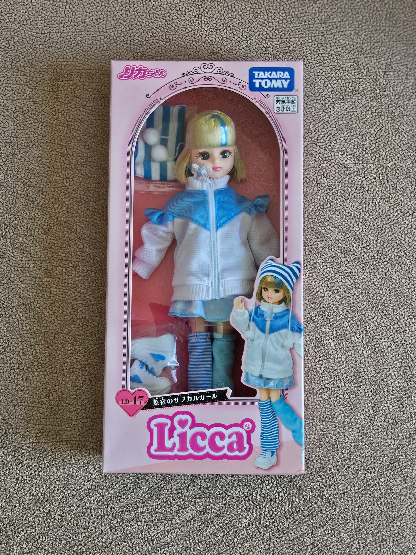 Takara Tomy Licca Chan LD-17 Harajuku Subculture Girl Doll Set