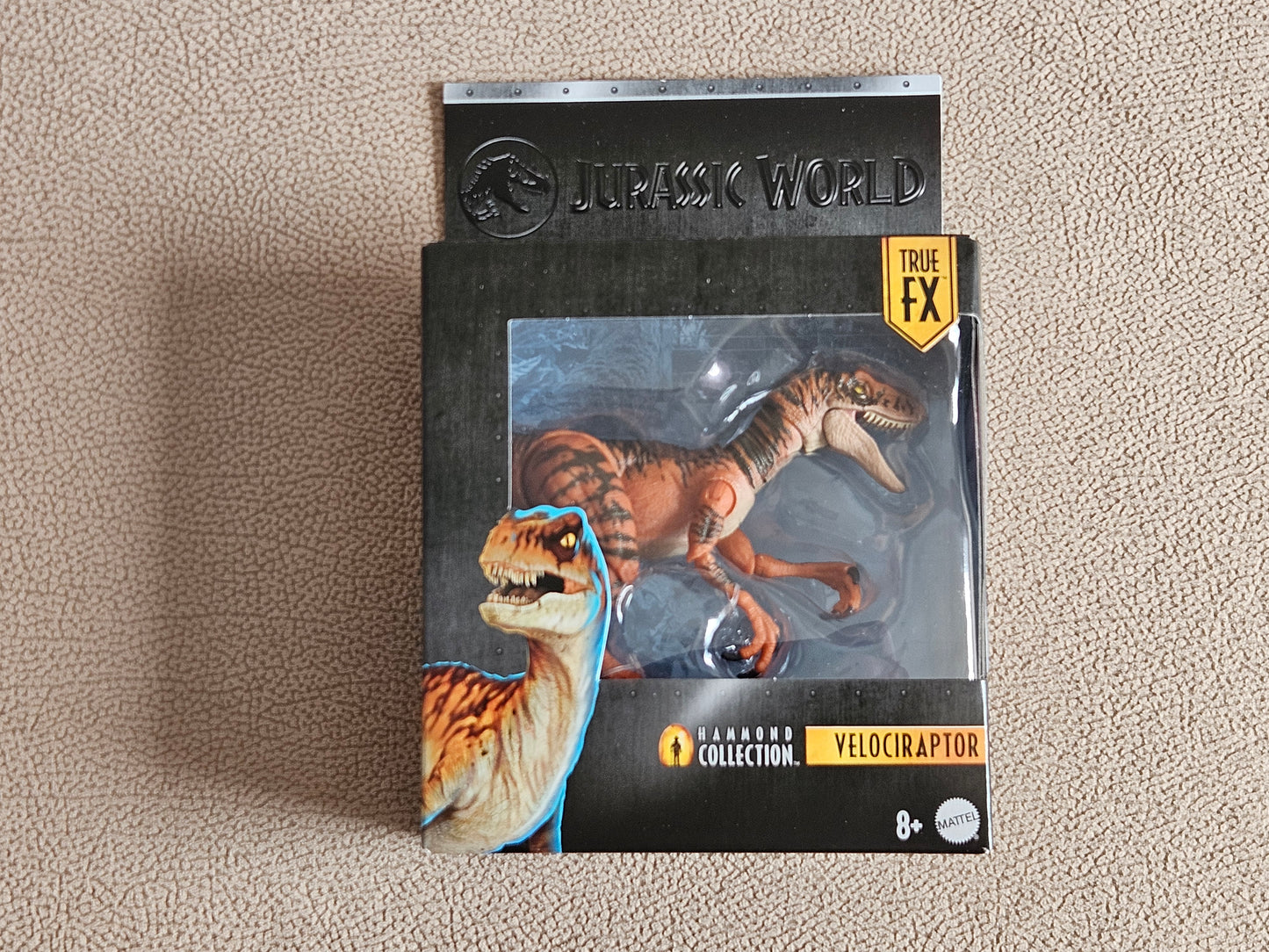 Jurassic World Hammond Collection Tiger Atrociraptor Velociraptor