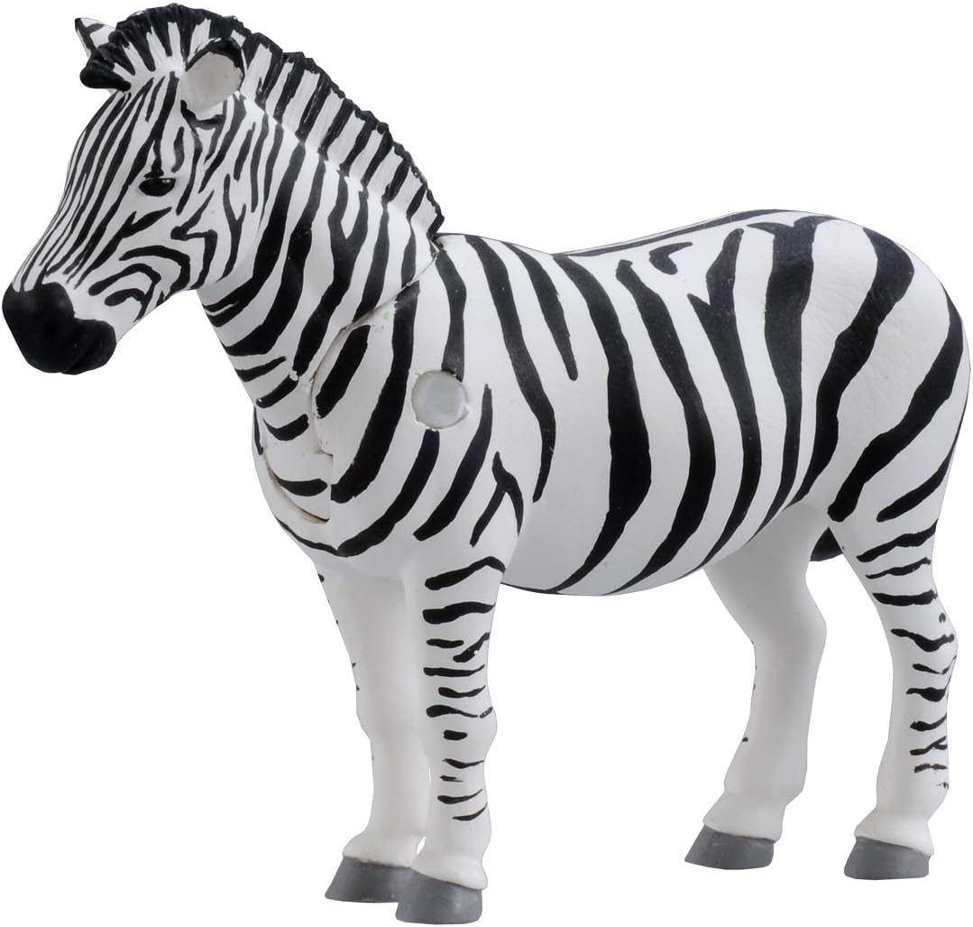 Takara Tomy Ania Animal AS-04 Zebra Zoo Animal