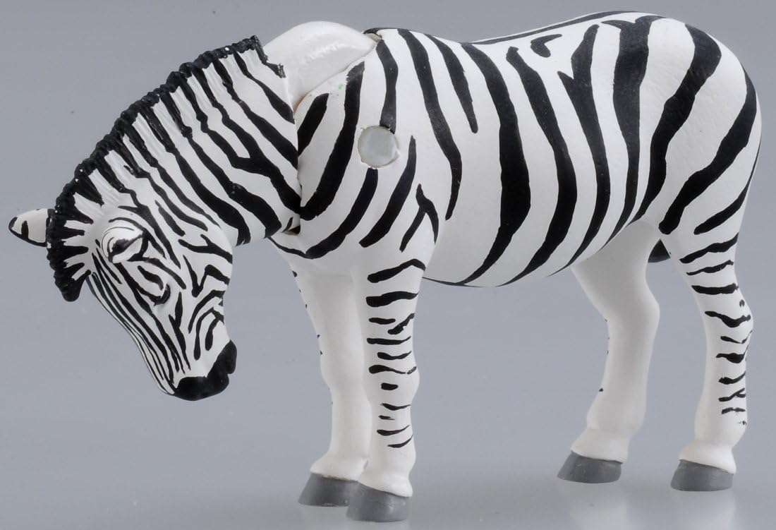 Takara Tomy Ania Animal AS-04 Zebra Zoo Animal