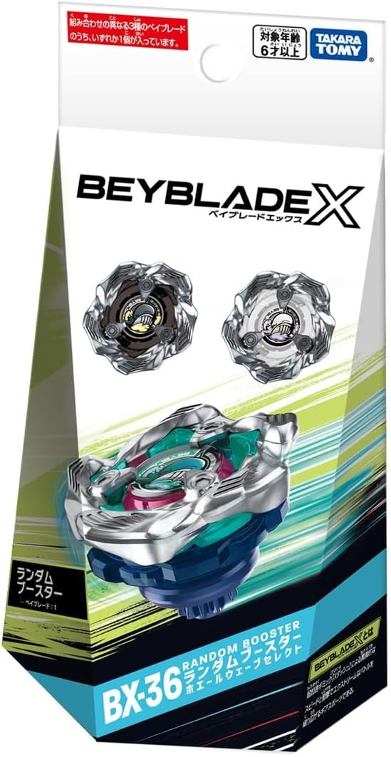 Takara Tomy Beyblade X BX-36 Random Booster Whale Wave Select