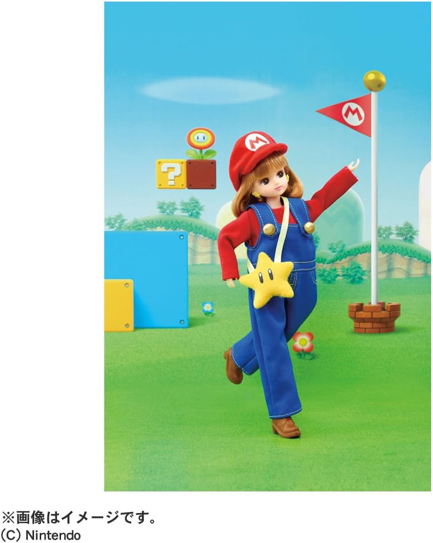 Takara Tomy Licca Chan Super Mario Doll