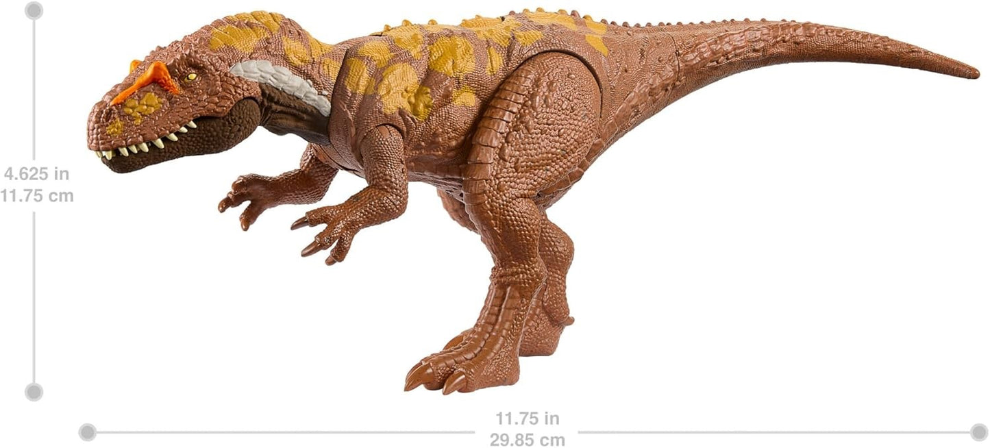 Mattel Jurassic World Wild Roar Megalosaurus Dinosaur Figure
