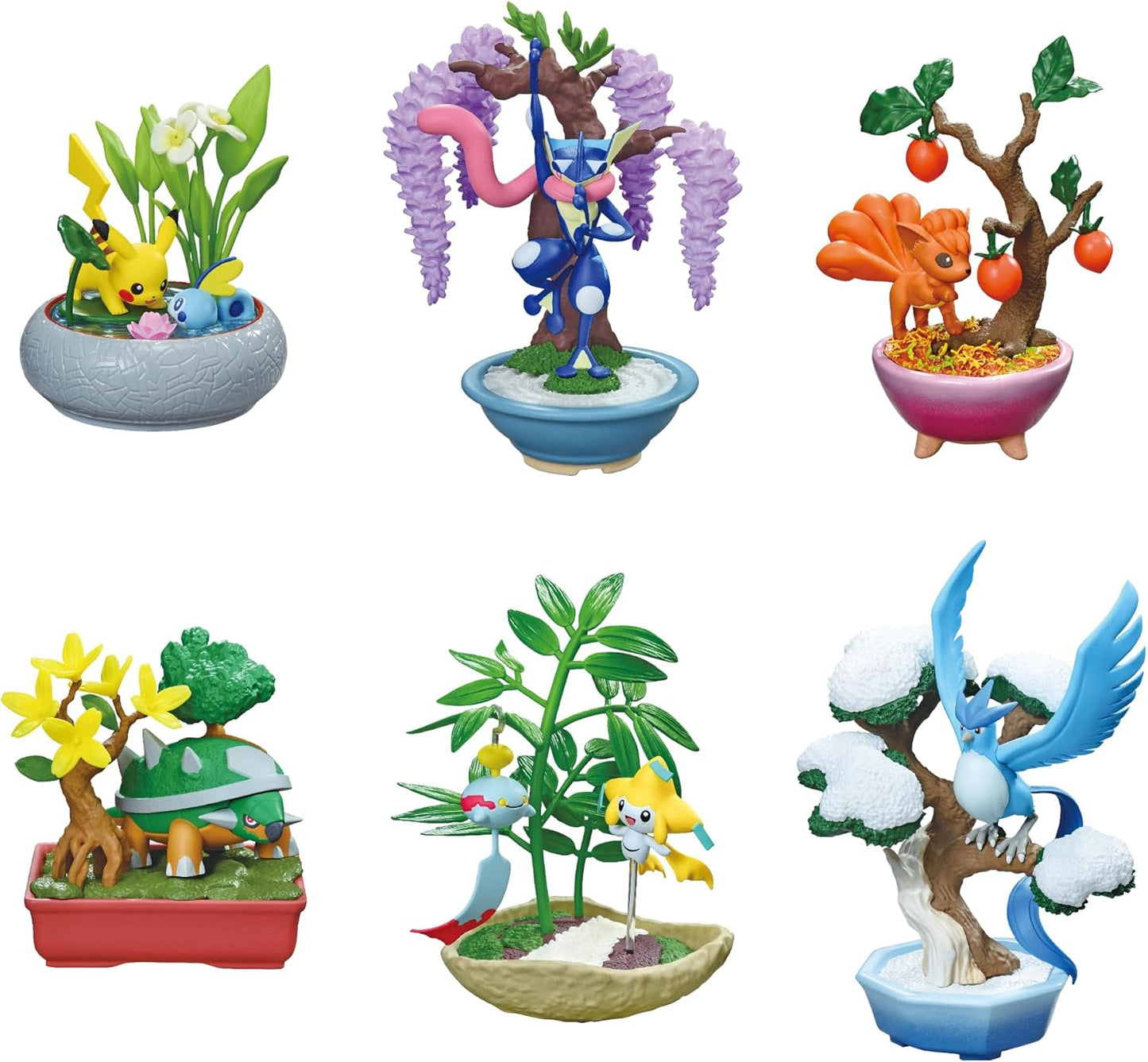 Re-Ment Pokemon Pocket Bonsai 3 With The Changing Seasons Full Box