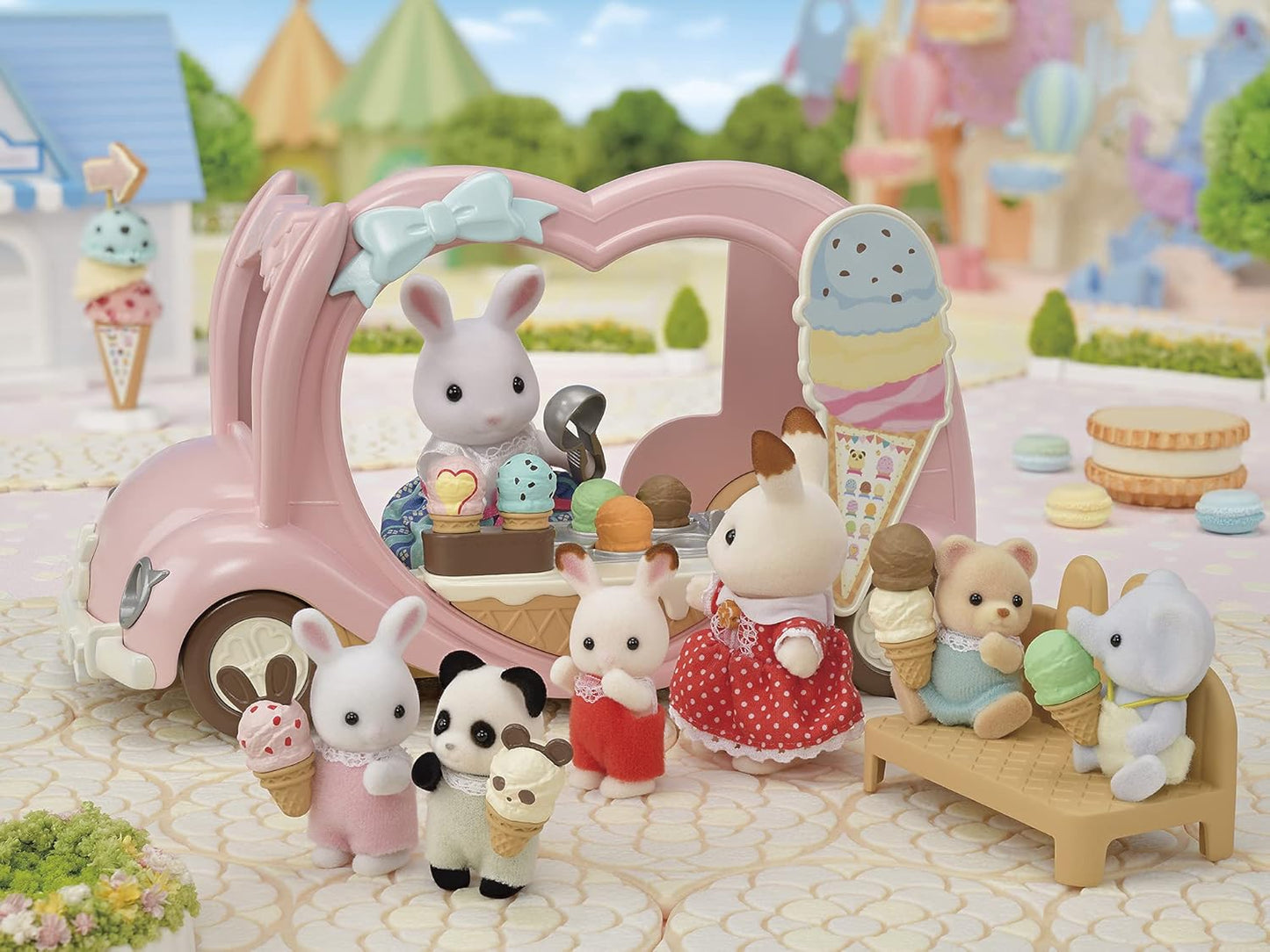 Sylvanian Families Soft Serve Ice Cream Shop