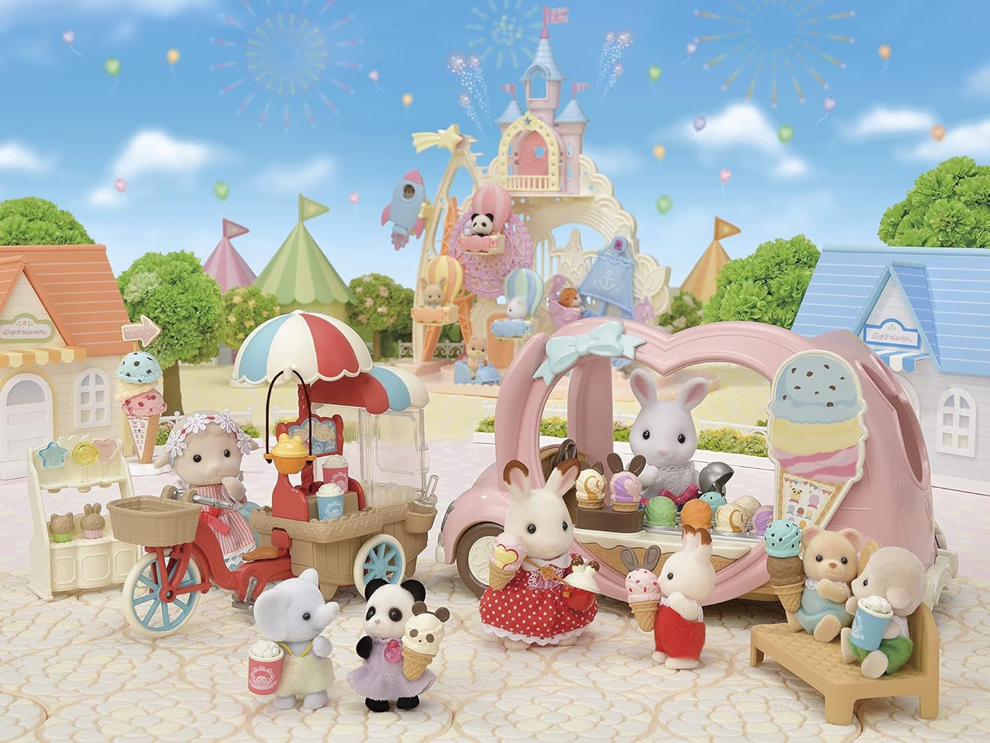 Sylvanian Families Soft Serve Ice Cream Shop