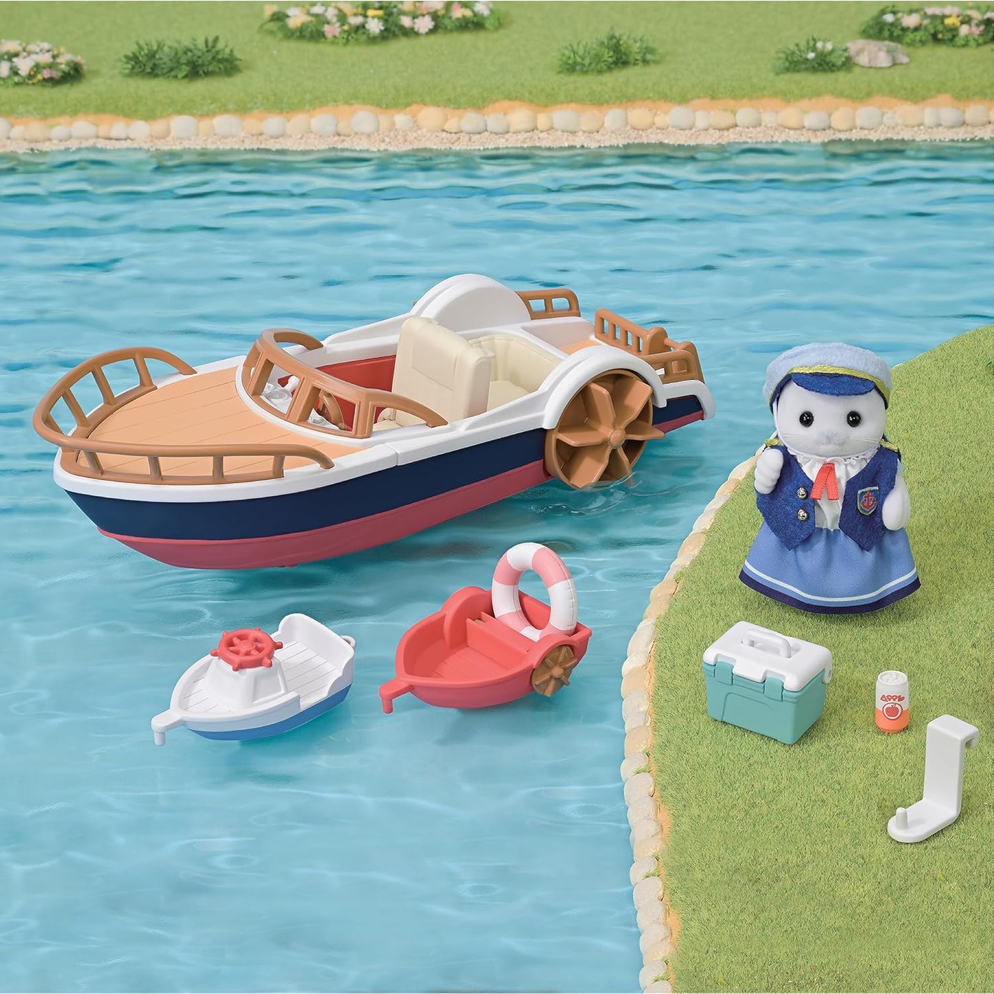 Sylvanian Families Captain Seal's Boat set