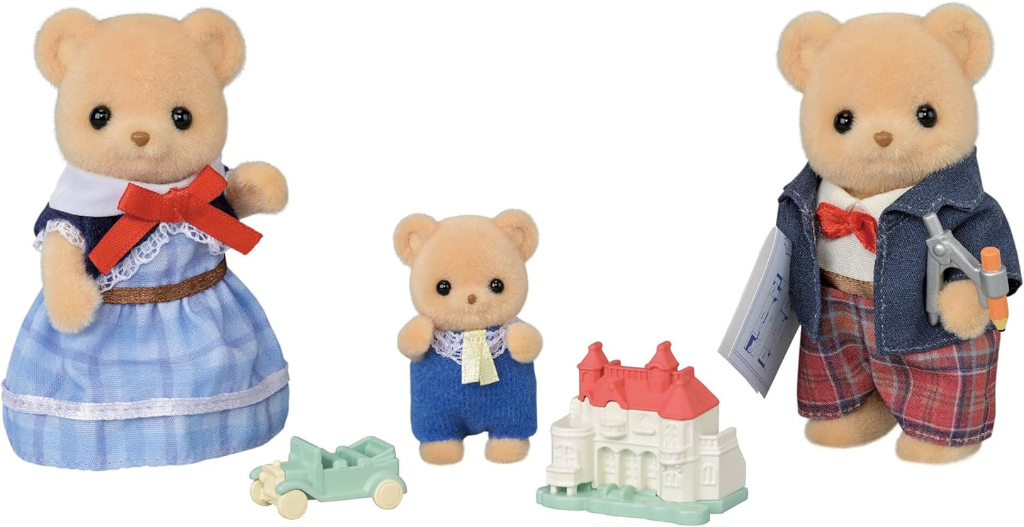 Sylvanian Families Biscuit Bear Family FS-59