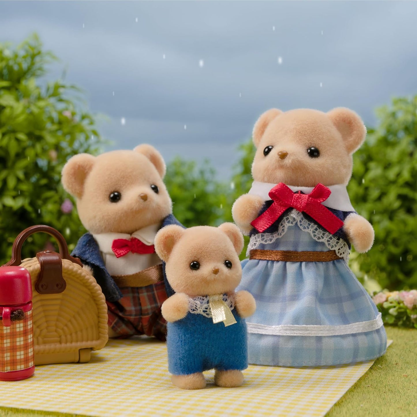 Sylvanian Families Biscuit Bear Family FS-59