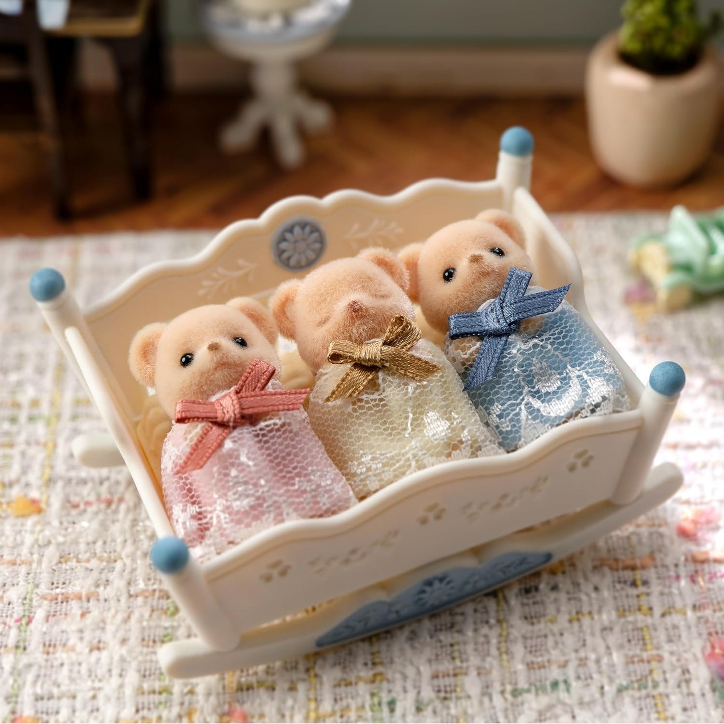 Sylvanian Families Biscuit Bear Triplets Set FS-63