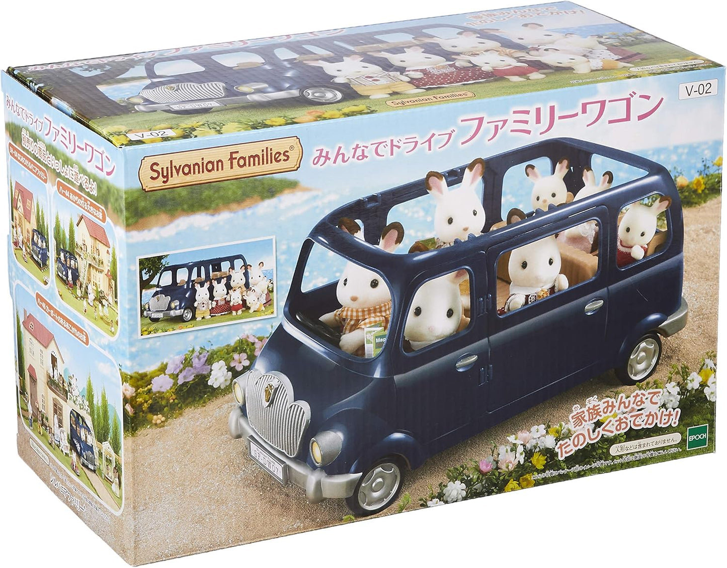 Sylvanian Families Drive Together Family Wagon V-02 Calico Critters
