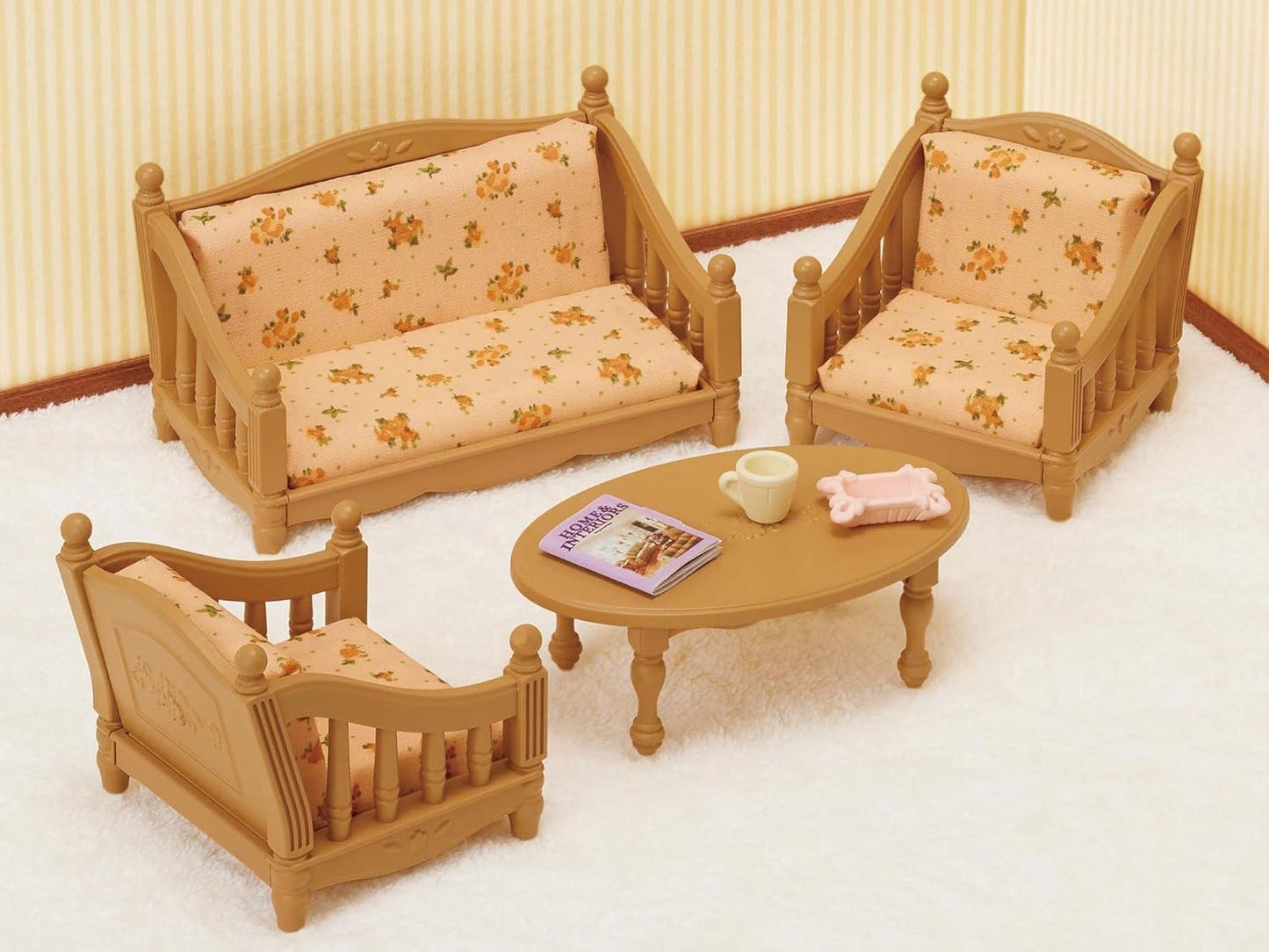 Sylvanian Families Furniture Sofa Arm Chair Set 521