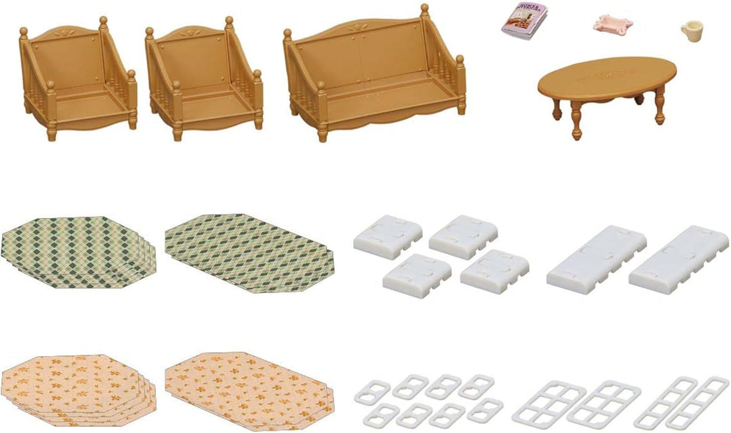 Sylvanian Families Furniture Sofa Arm Chair Set 521
