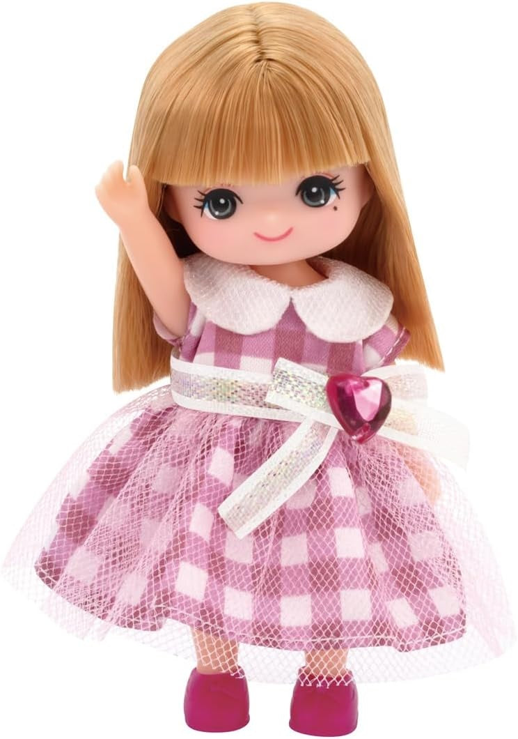 Takara Tomy Licca-chan Doll LD-22 Little Sister Smikkori Maki-chan Dress Up