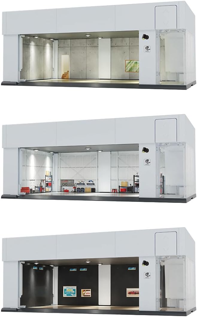 Takara Tomy Tomica Premium Garage Silver Edition