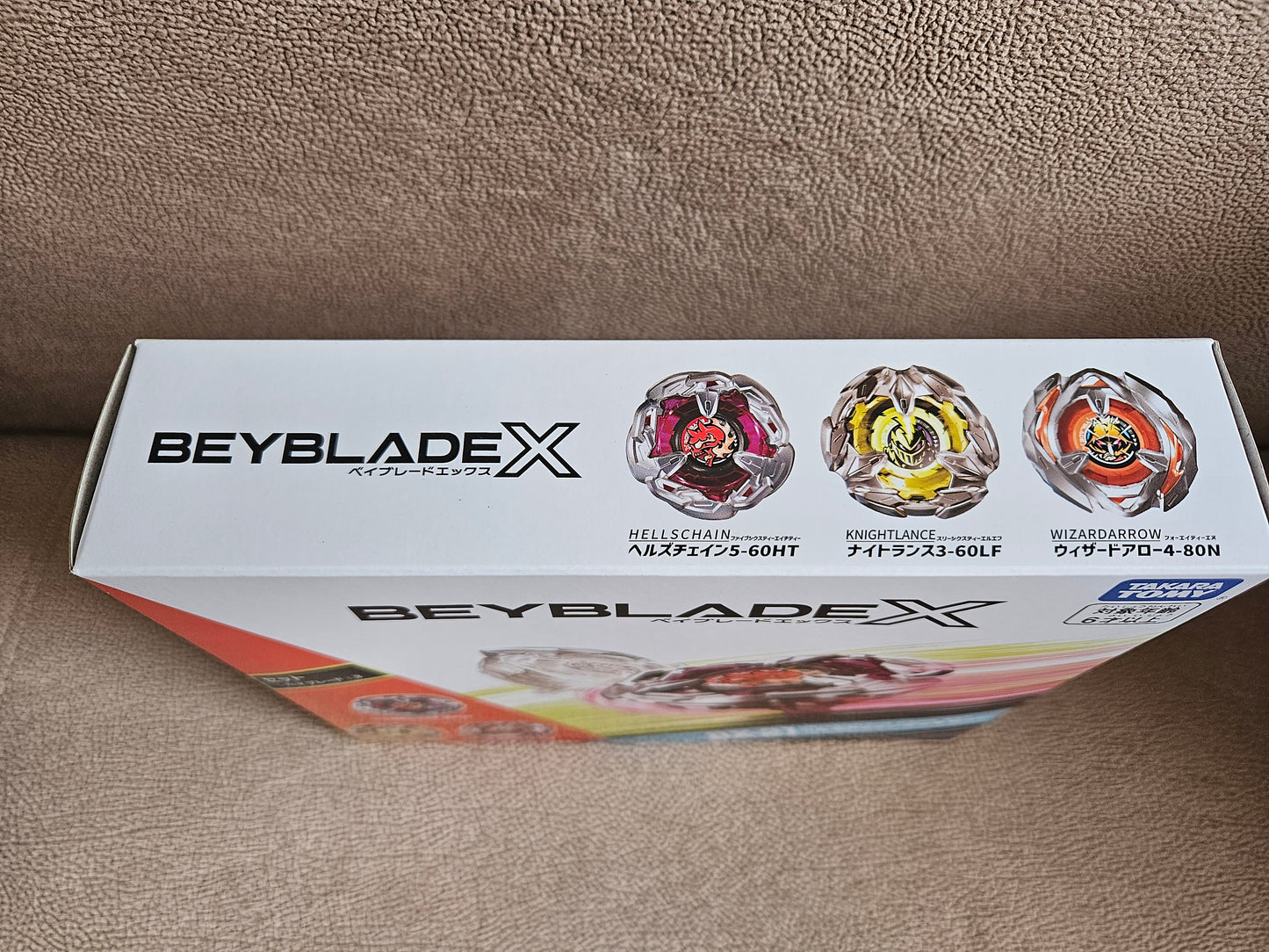 Takara Tomy Beyblade X 2023 BX-21 Hells Chain Deck Set