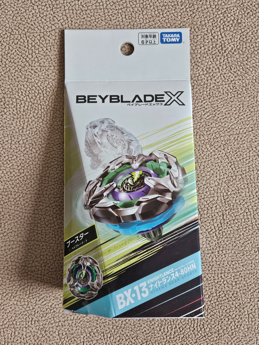 Takara Tomy Beyblade X BX-13 Booster Knight Lance 4-80HN Metal