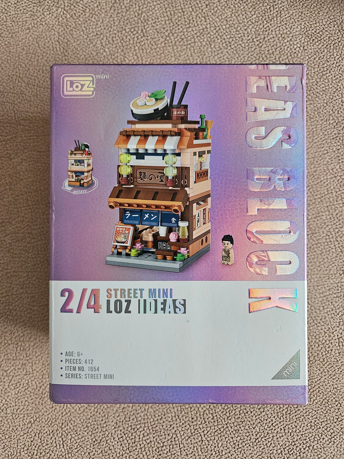 Japanese Ramen Bar - Mini Building Block 412 pieces