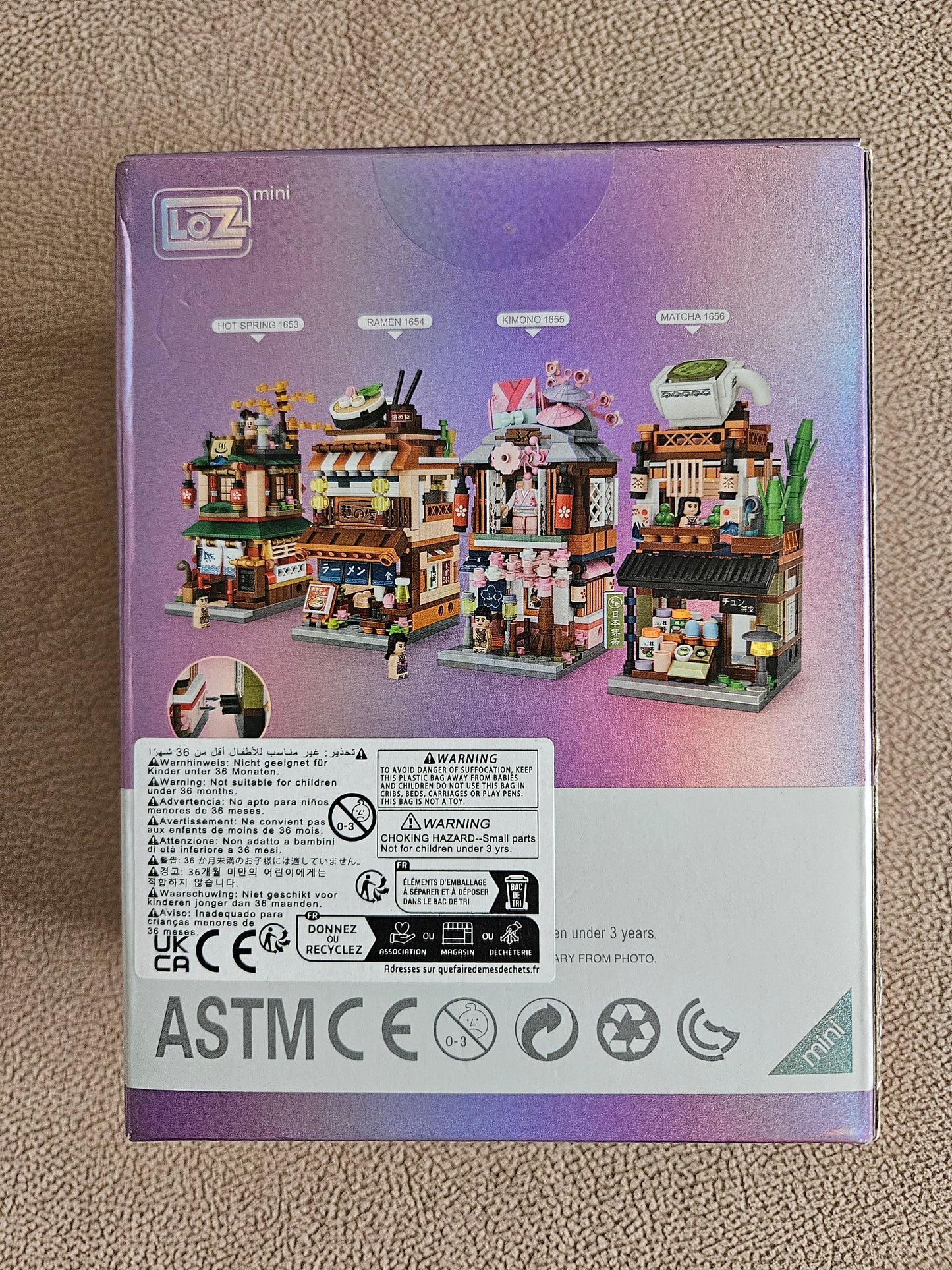 Japanese Ramen Bar - Mini Building Block 412 pieces