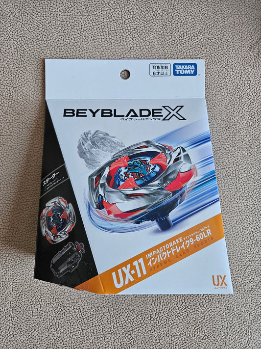 Takara Tomy Beyblade X UX-11 Starter Impact Drake 9-60LR