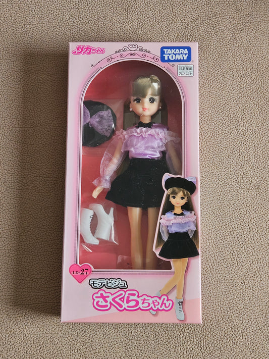 Takara Tomy Licca Chan LD-27 Motebiju Sakura-Chan Doll