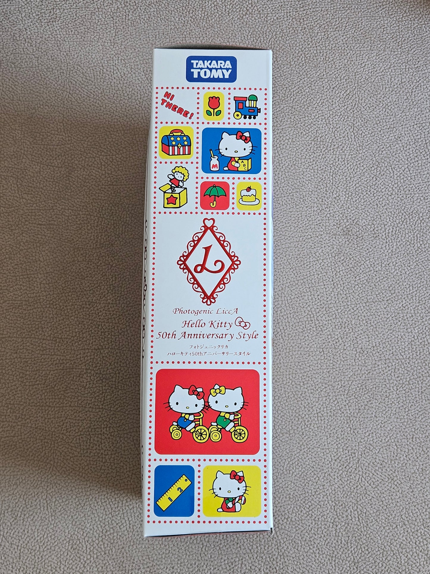 Takara Tomy Licca-chan Doll Photogenic Rica Hello Kitty 50th Anniversary Style