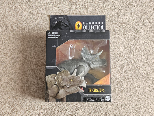 Mattel Jurassic World Hammond Collection Juvenile Triceratops