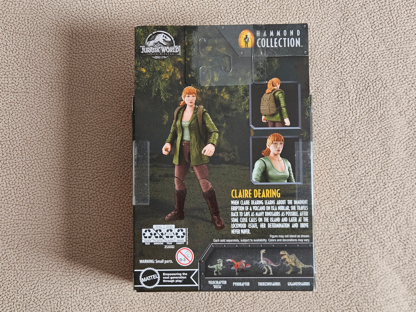 Jurassic World Hammond Collection Claire Dearing Action Figure