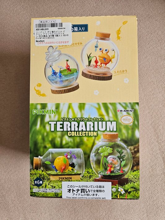 Re-Ment Pikmin Terrarium Collection Box Figure 6 types Complete Set