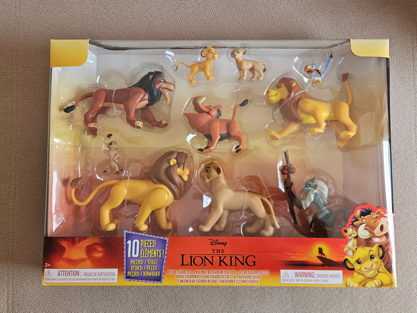 The Lion King Classic Deluxe Figure Set - 10 Pieces