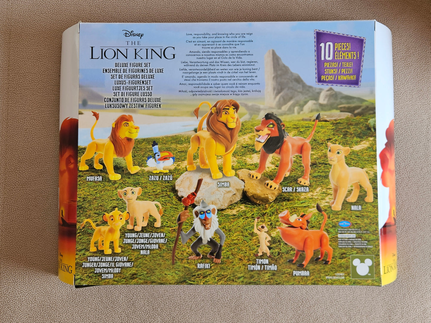 The Lion King Classic Deluxe Figure Set - 10 Pieces