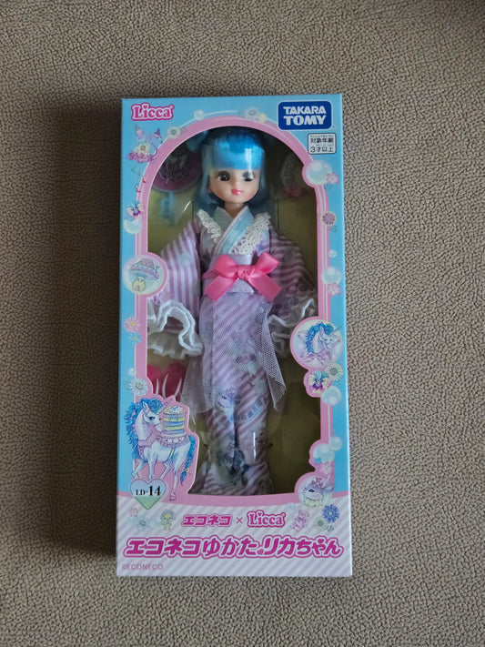 Takara Tomy Licca LD-14 Eco Neko Yukata