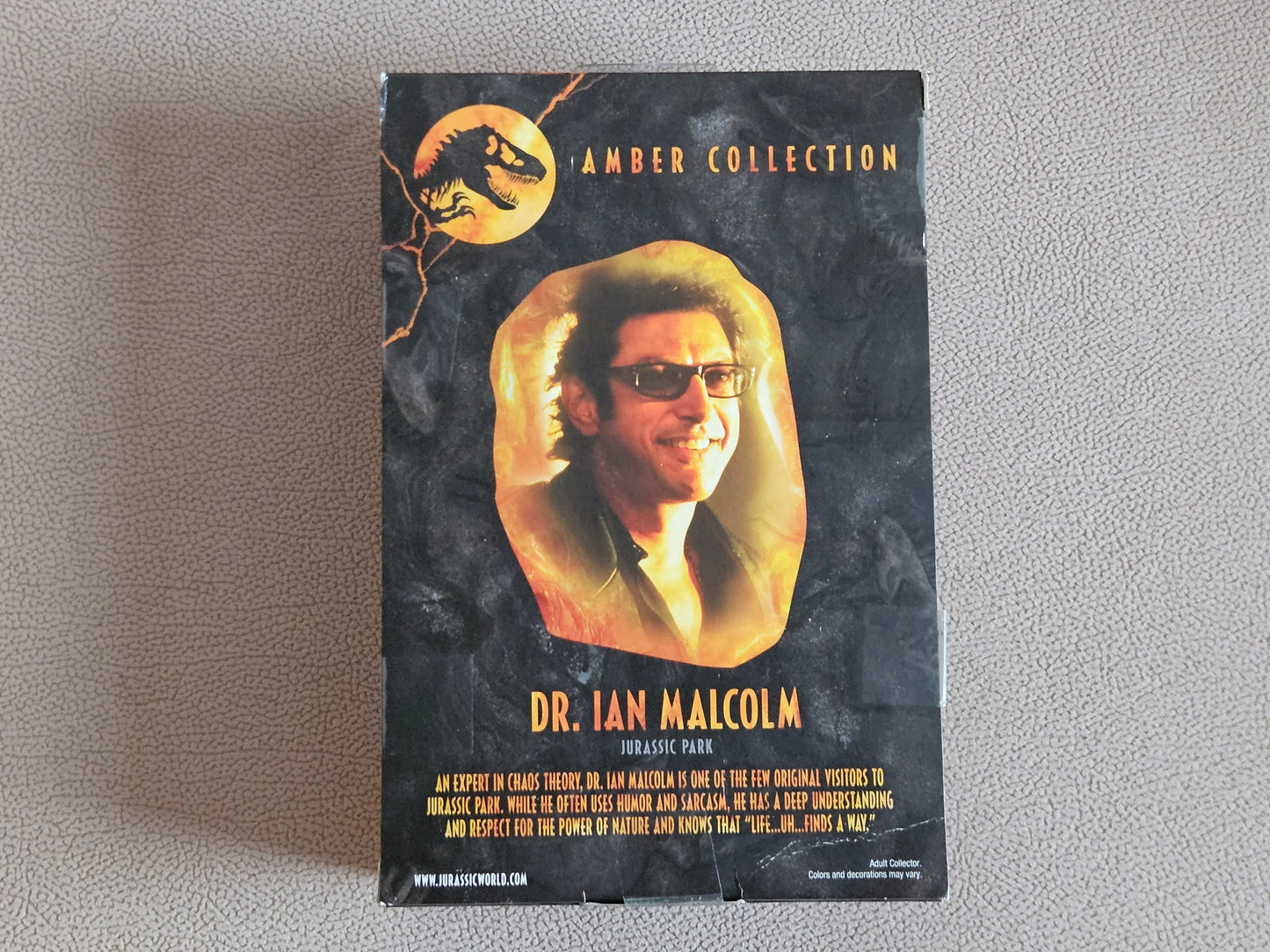 Jurassic World Amber Collection Dr. Ian Malcolm