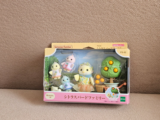 Sylvanian Families Citrus Bird Family Set FS-62
