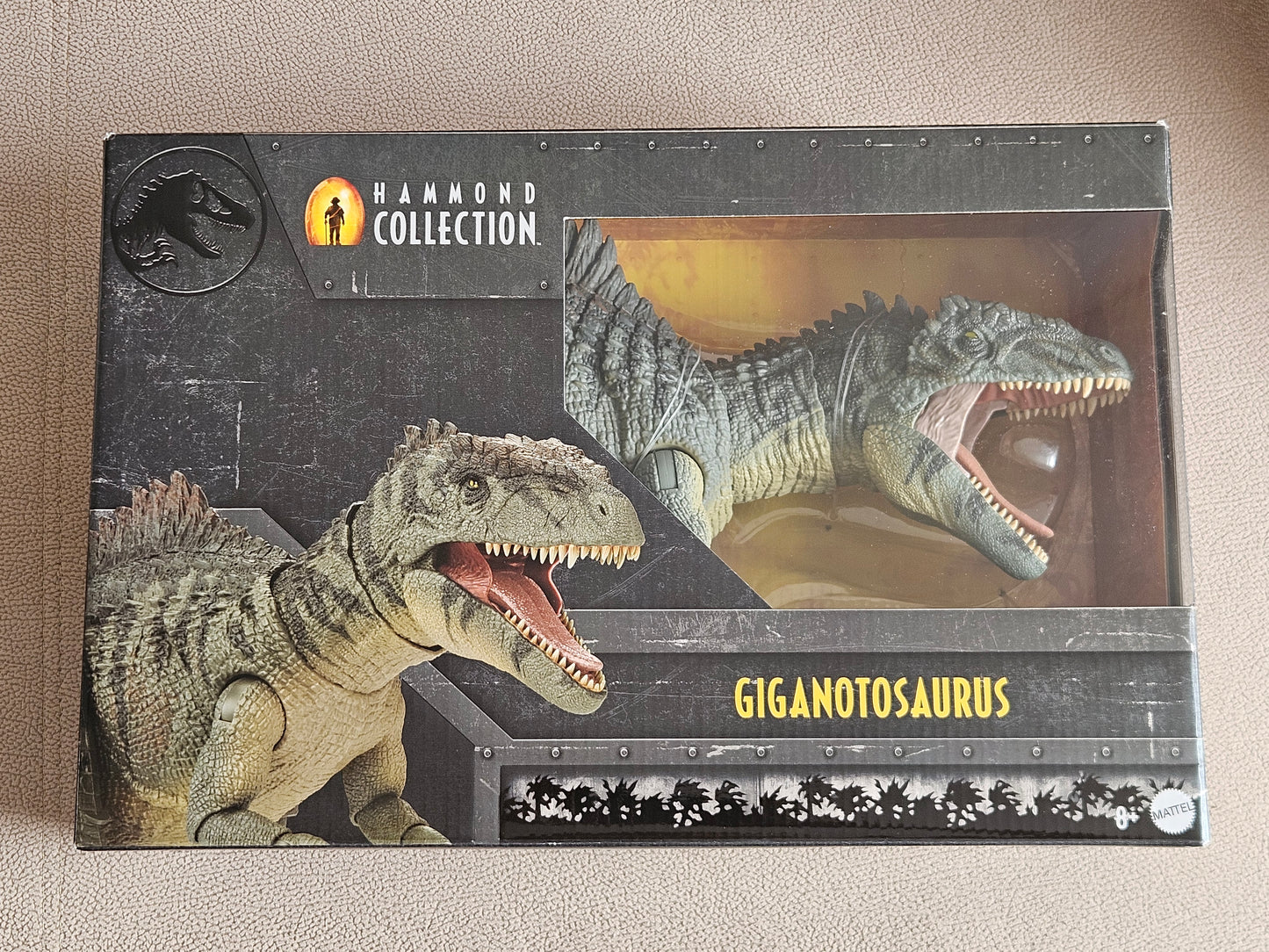Mattel Jurassic World Dominion Hammond Collection Giganotosaurus Dinosaur