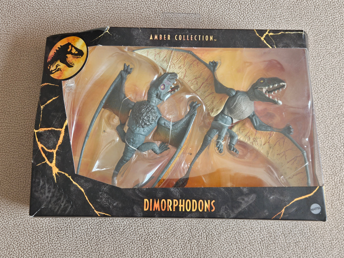 Jurassic World Amber Collection Dimorphodon Two Pack