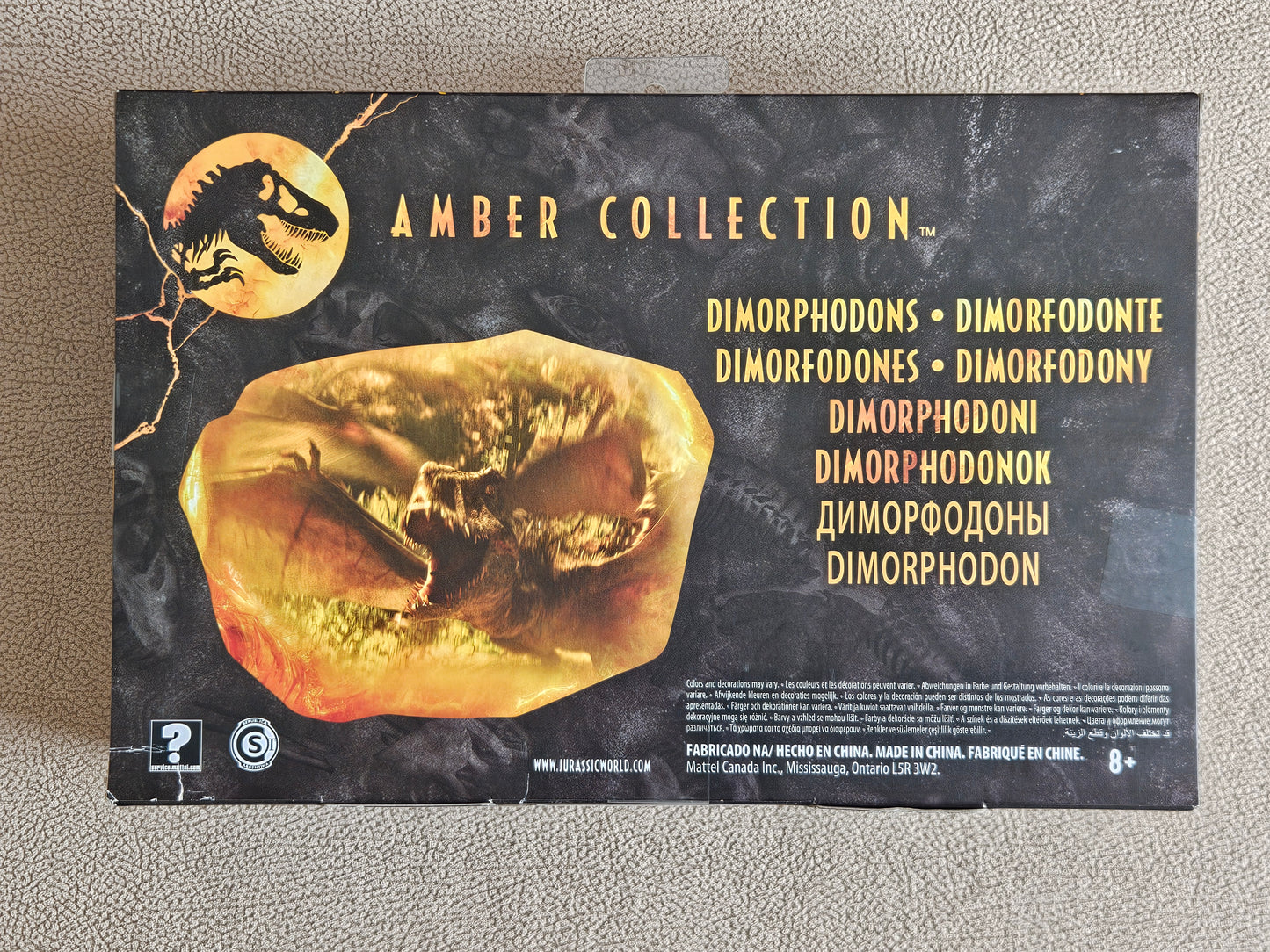 Jurassic World Amber Collection Dimorphodon Two Pack