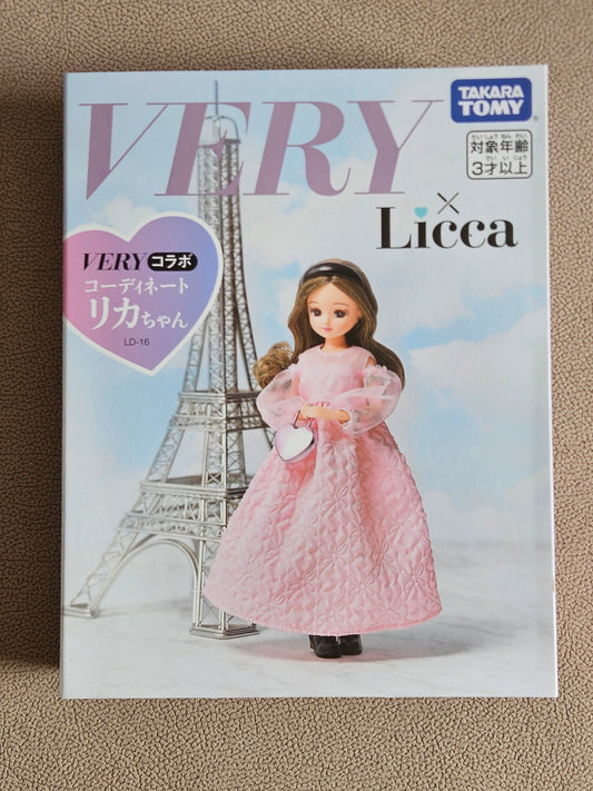 Takara Tomy Licca-chan Doll LD-16 VERY Collaboration Coordination