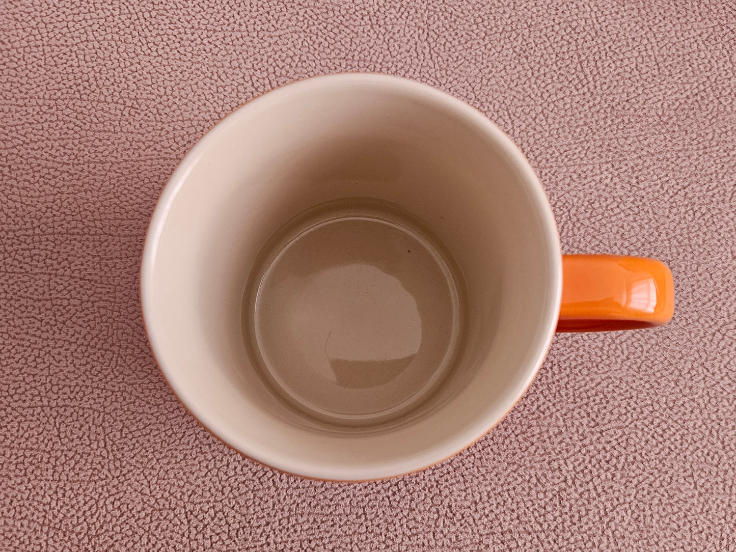 Le Creuset Halloween Bat Stoneware Mug 400ml Volcanic Orange - Brand New