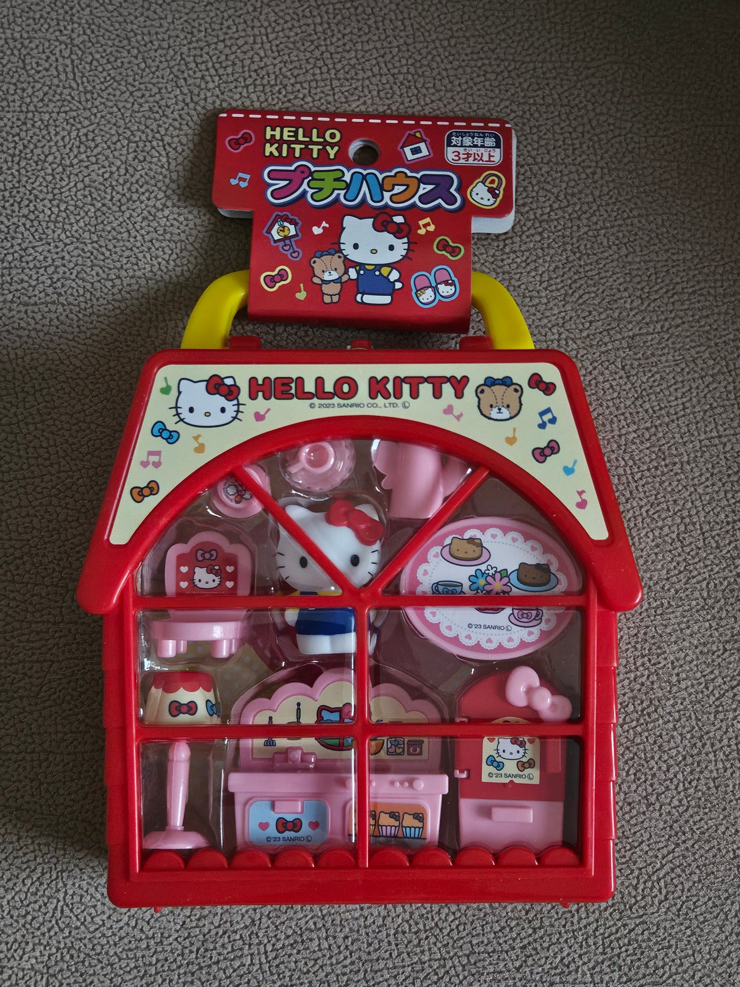 Hello Kitty Petit Mini Doll House Play Set Sanrio