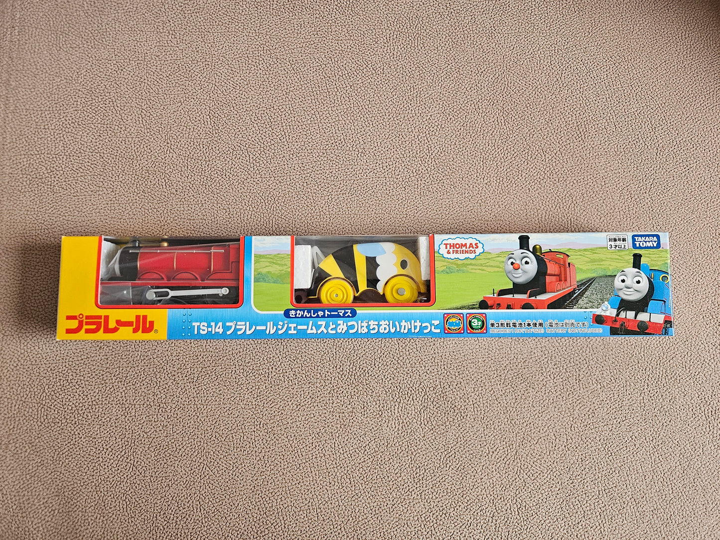 Takara Tomy Plarail Thomas TS-14 James & Mikatsuka
