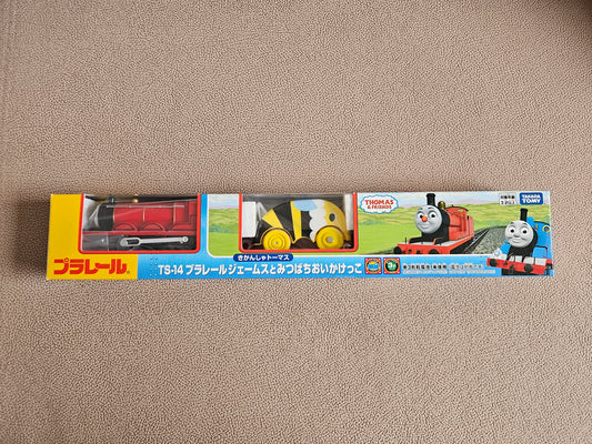 Takara Tomy Plarail Thomas TS-14 James & Mikatsuka