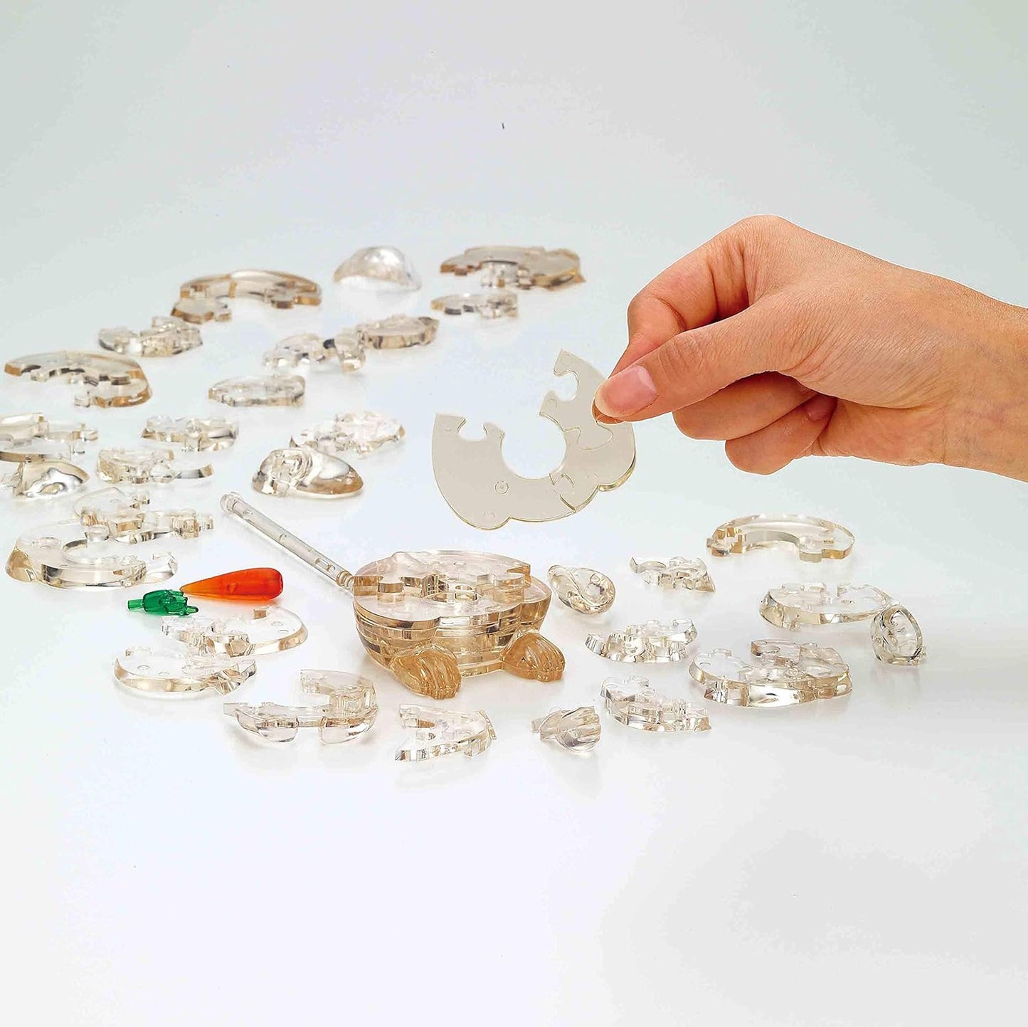 Beverly Crystal 3D Puzzle: Brown Rabbit (43 Pieces)