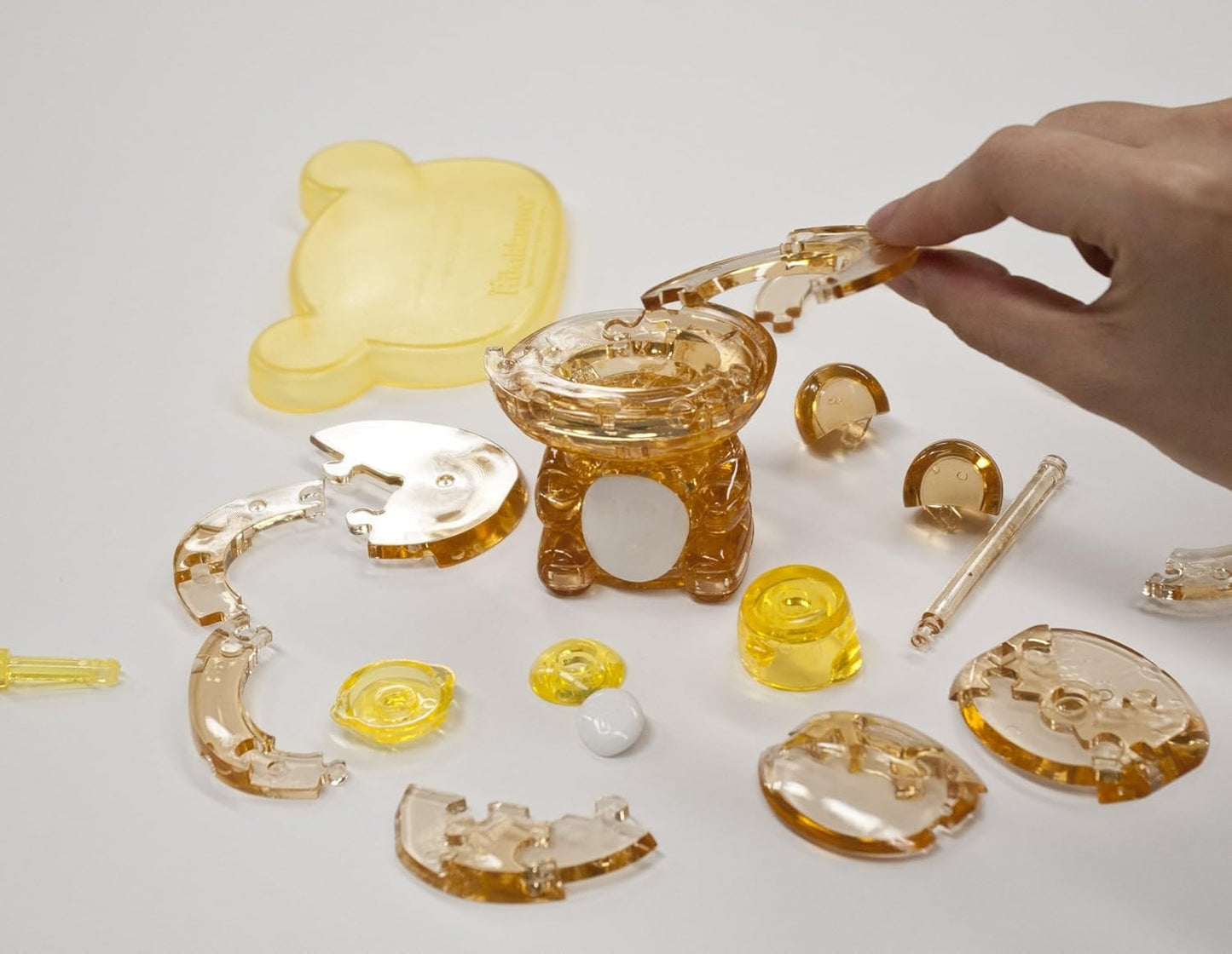 Beverly Crystal 3D Puzzle: Rilakkuma & Kiiroitori (41 Pieces)