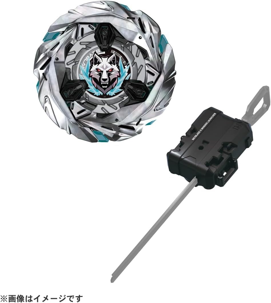 Takara Tomy Beyblade X UX-08 Starter Silver Wolf 3-80FB