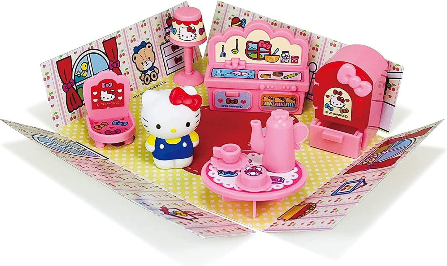 Hello Kitty Petit Mini Doll House Play Set Sanrio