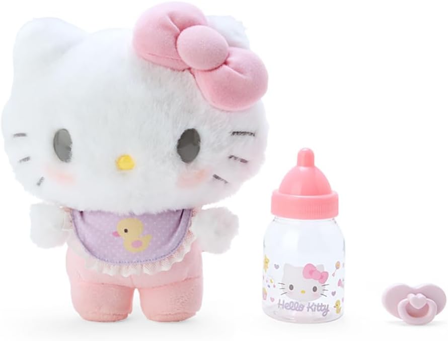 Hello Kitty Baby Plush Toy Care Set Sanrio