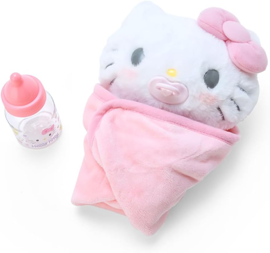 Hello Kitty Baby Plush Toy Care Set Sanrio